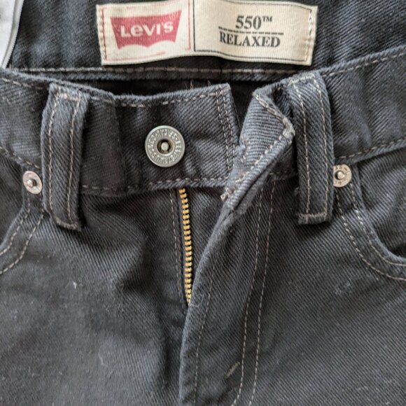 Levi's 550 Size 12 Reg - Black zipper fly - Picture 4 of 4